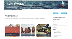 Desktop Screenshot of oceanswatch.org